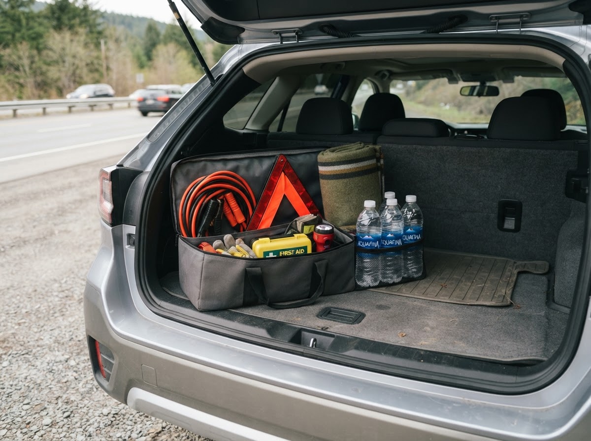 The stranded-in-the-vehicle kit
