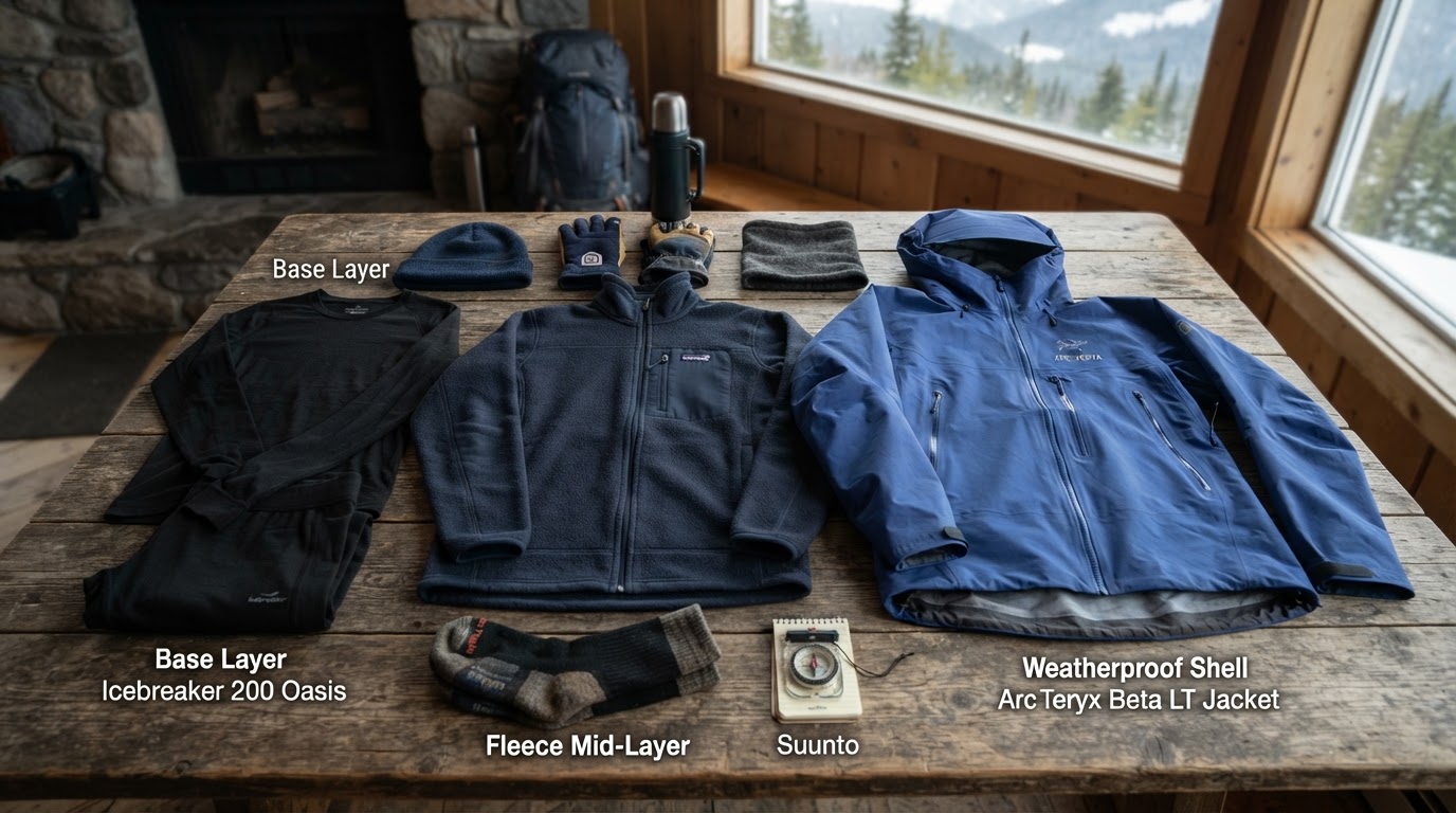 Layer for the weather you might face
