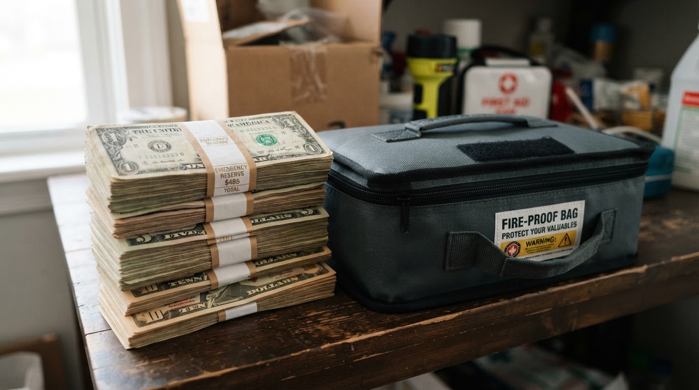Keep some cash in small bills