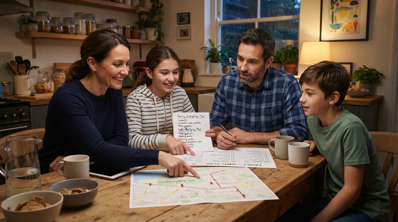 The household communication plan