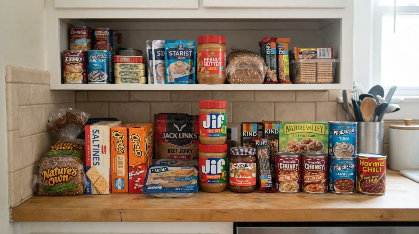 Stock the fuel and the foods