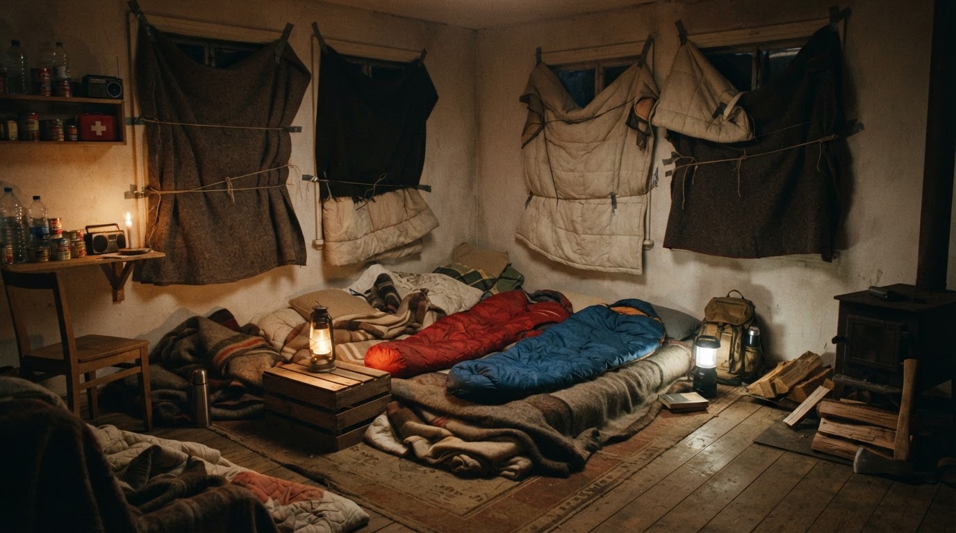 Pick a room and insulate it