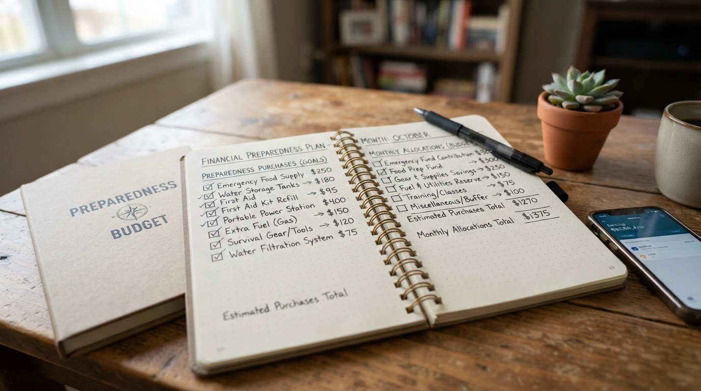 Budget for preparedness honestly