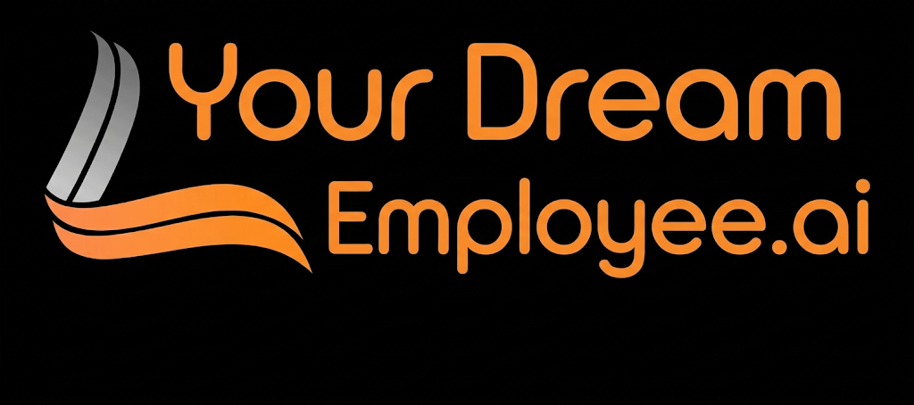 Your Dream Employee.com logo, Powered by A.I.