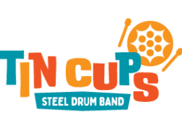 Tin Cups Steel Drum Band Logo