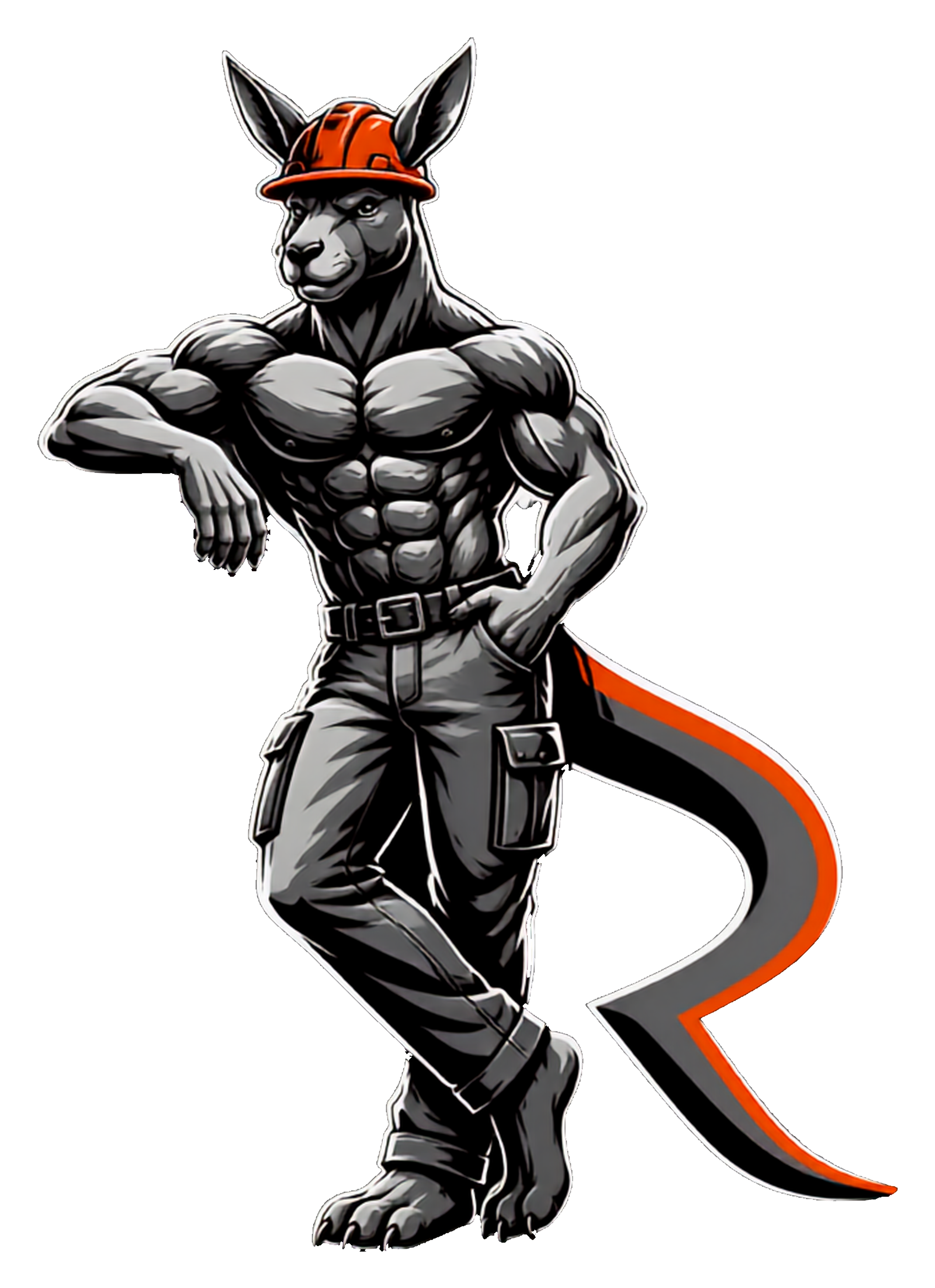 Crescio Australian Tradie Mascot