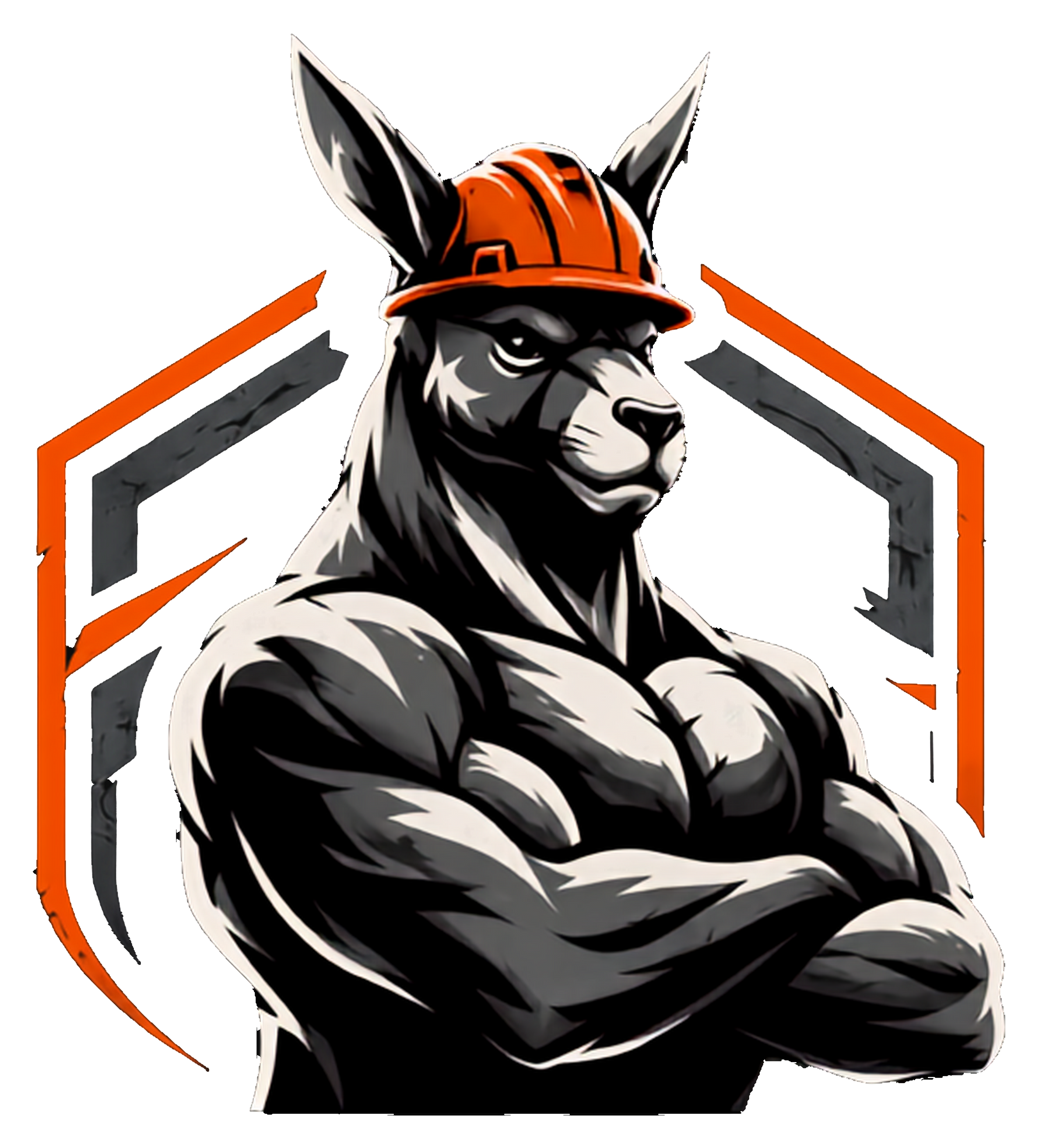 Crescio Australia Builder Kangaroo Mascot