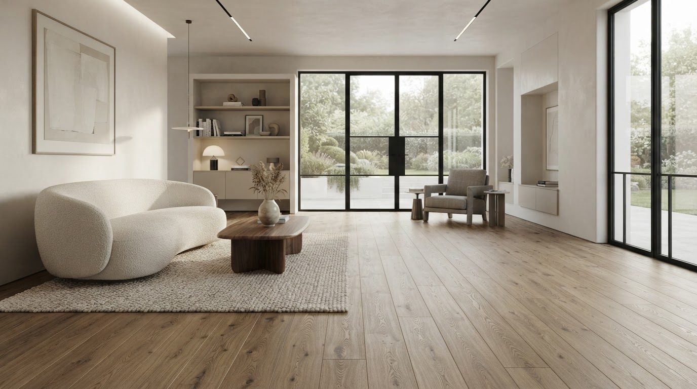 Engineered wood flooring installation in Loxahatchee