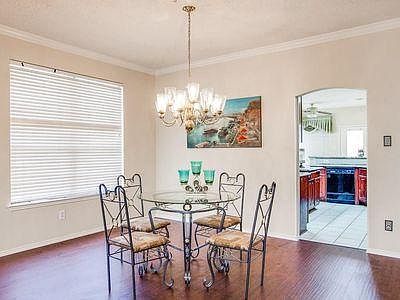 Master suite & kitchen space