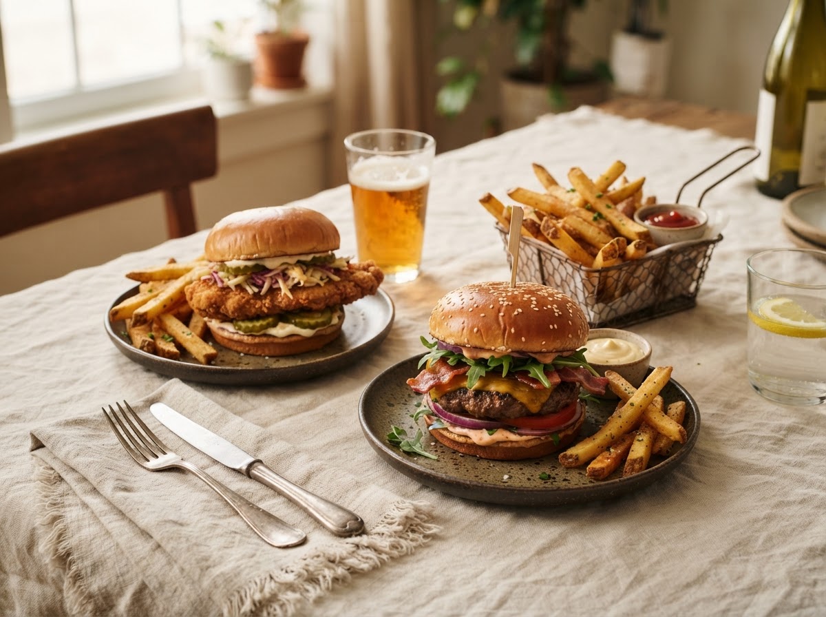 Burgers & Fries