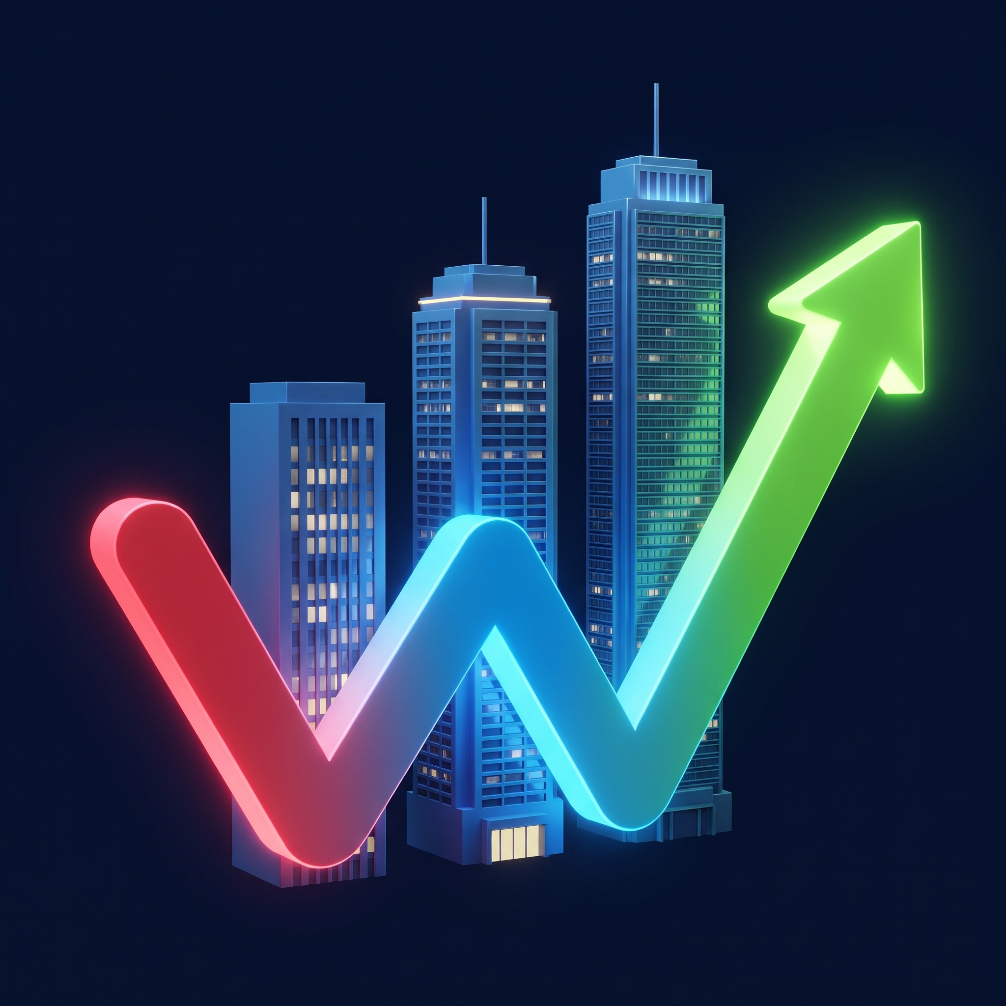 Watcha Building? 3D Logo