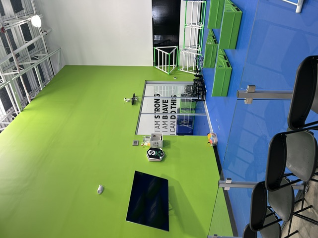 Athletic Studio Blue Mat & Rig Detailing