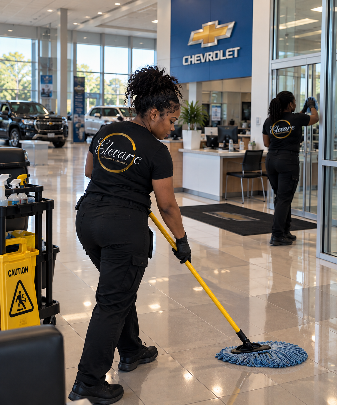 Retail, Bank & Car Dealership Cleaning