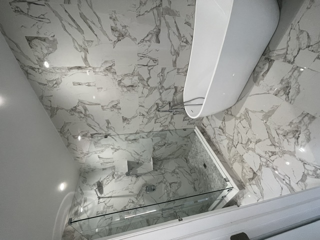 Master Marble Bath & Glass Enclosure Restoration