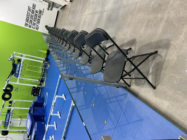 Athletic Studio Blue Mat & Rig Detailing