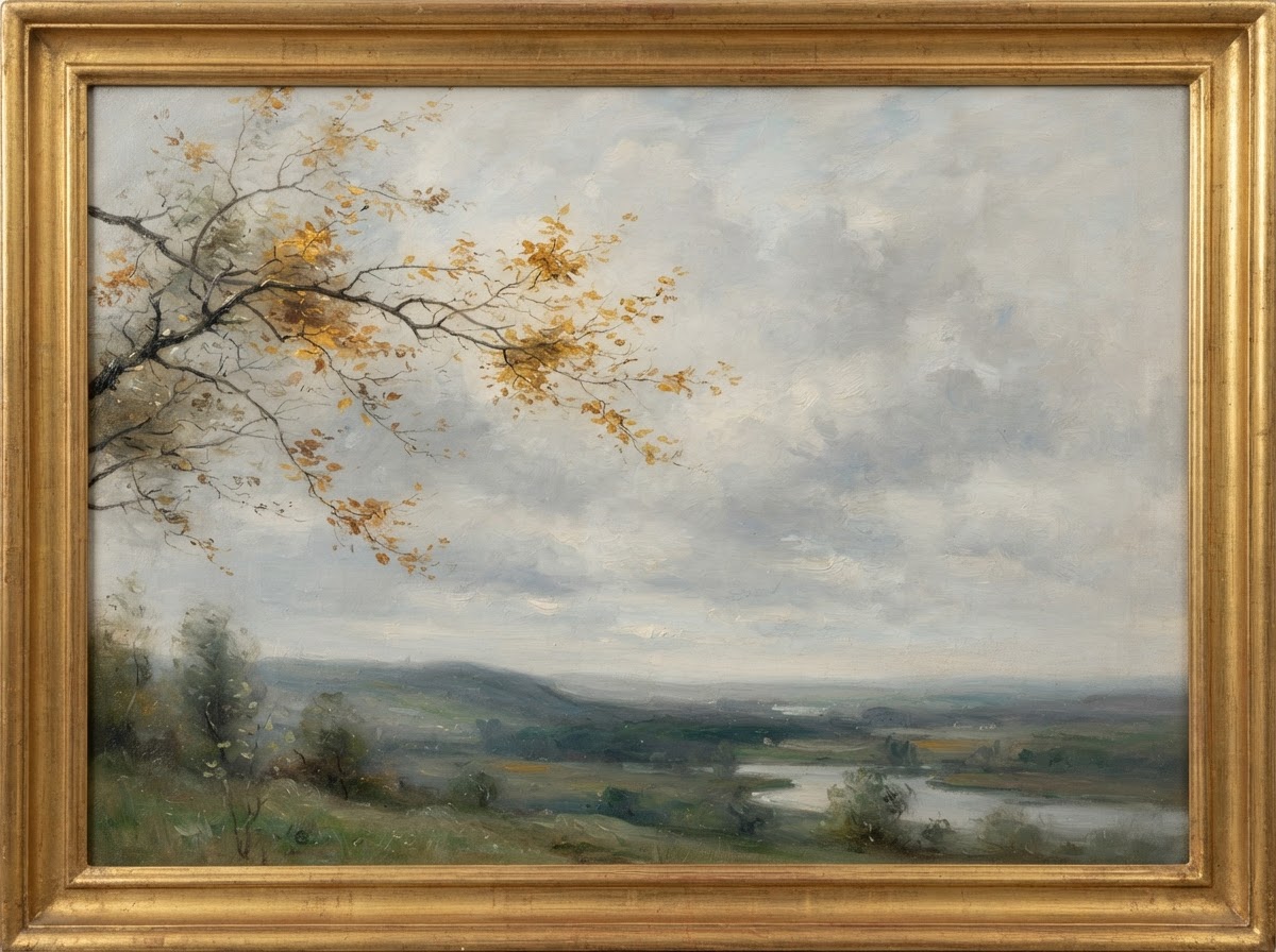 Pintura al óleo sobre lienzo de estética impresionista que representa el enfoque artístico y tanatológico de la psicoterapia