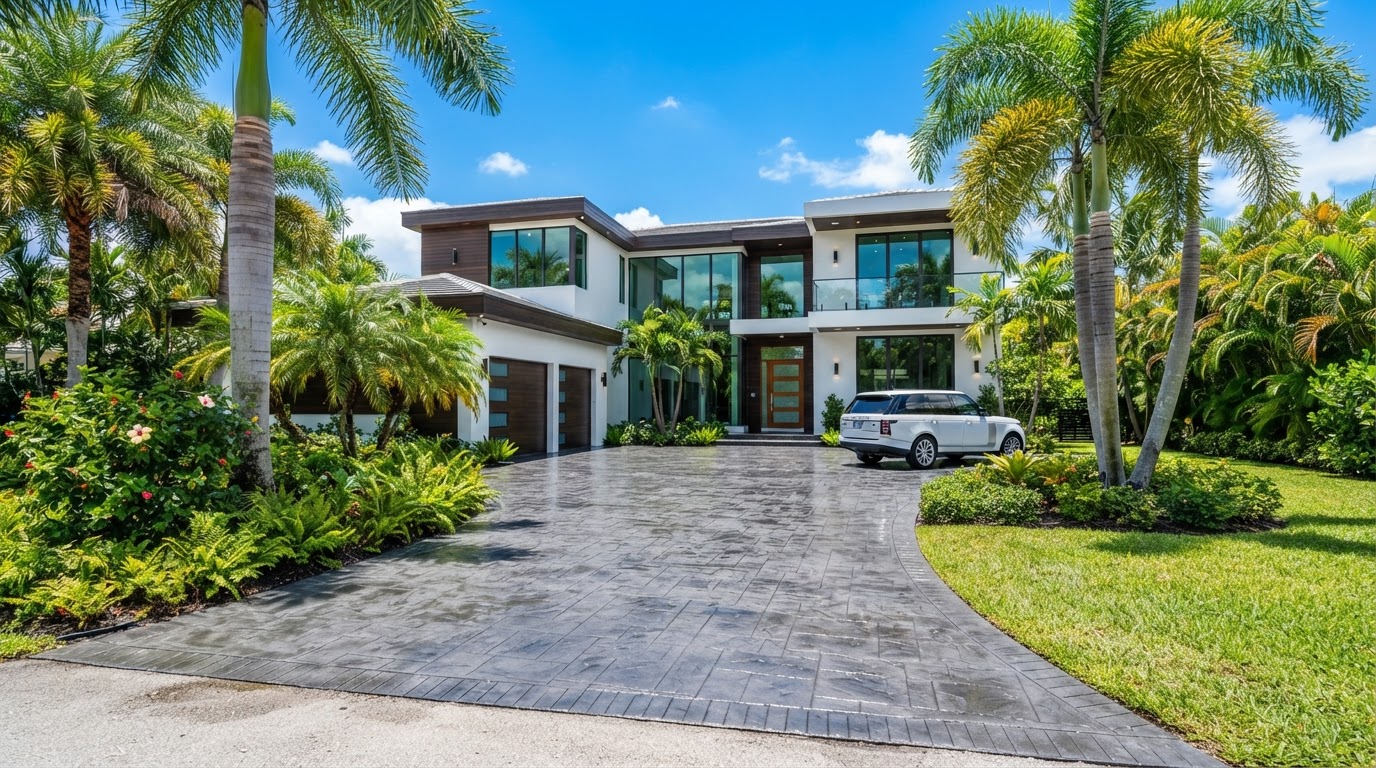 Miami Concrete Work Background