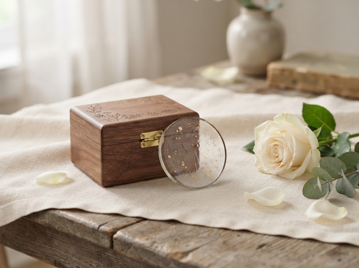 Sample custom memorial keepsake designs