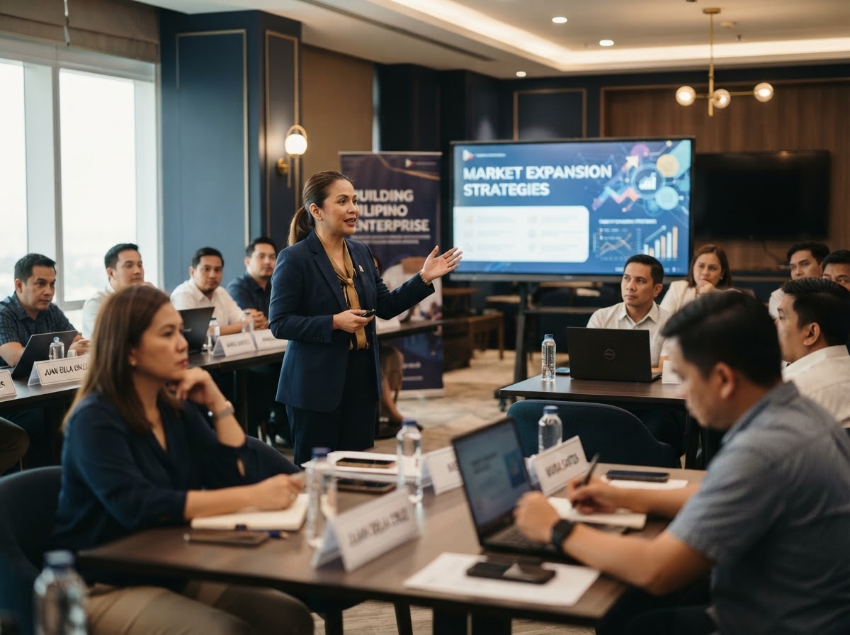 Filipino capability-building and knowledge-sharing session for entrepreneurs