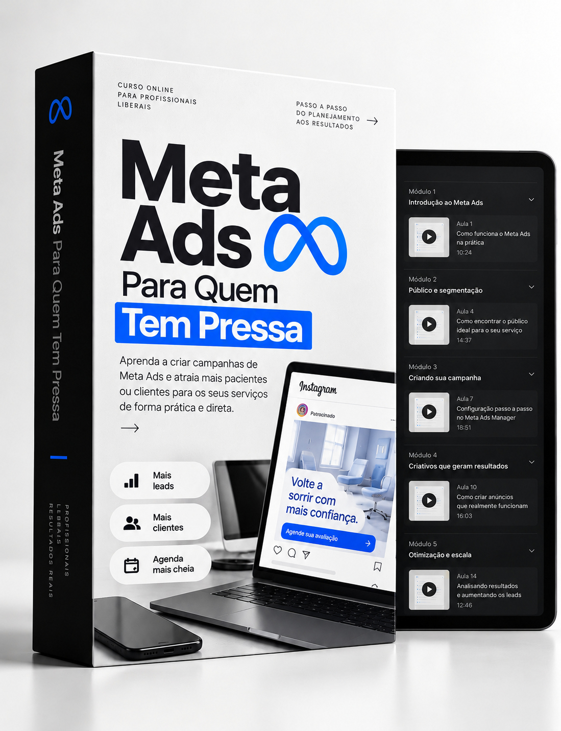 Capa do Curso Meta Ads para Quem Tem Pressa