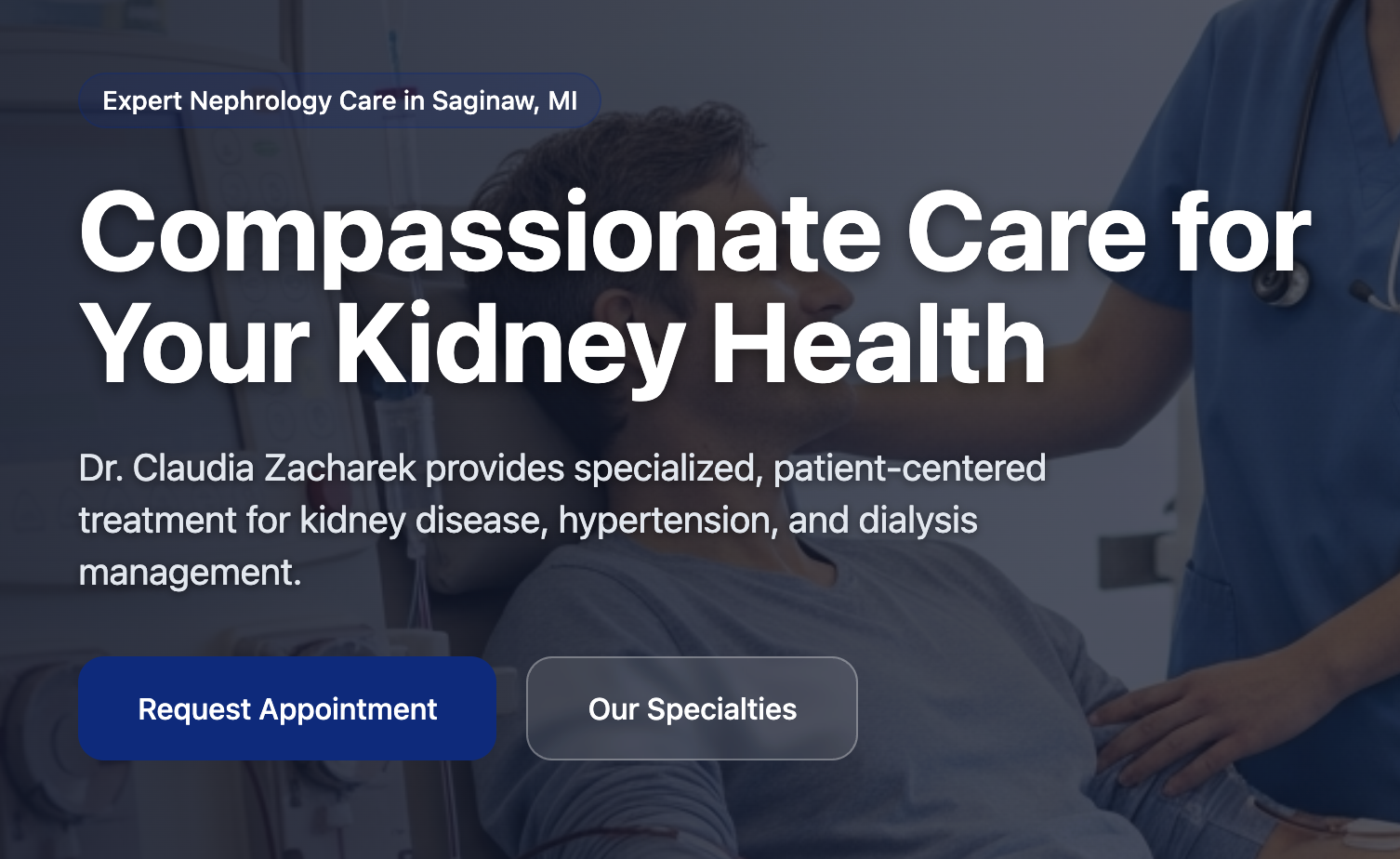 Top Dialysis & Kidney Specialist in Saginaw County | Kidney Michigan logo