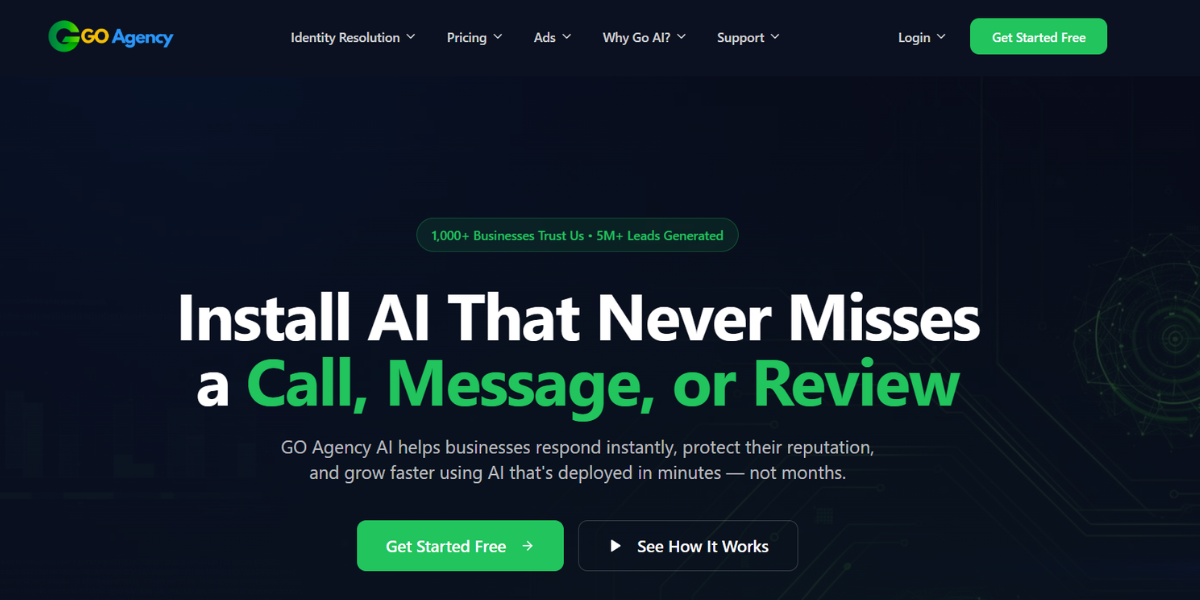 GO Agency logo